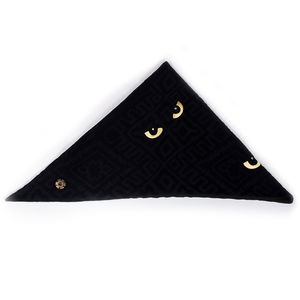 PROVA BLACK & YELLOW SCARF | WOMENS SIZE 105CM